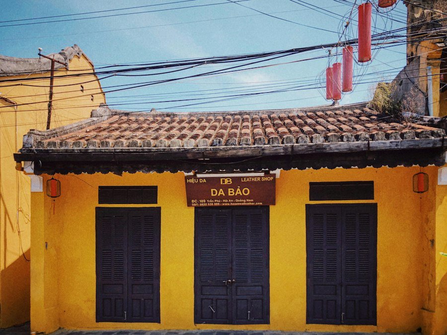 Historic streets of Hoi An during daytime